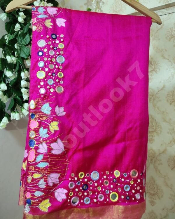 handwork saree