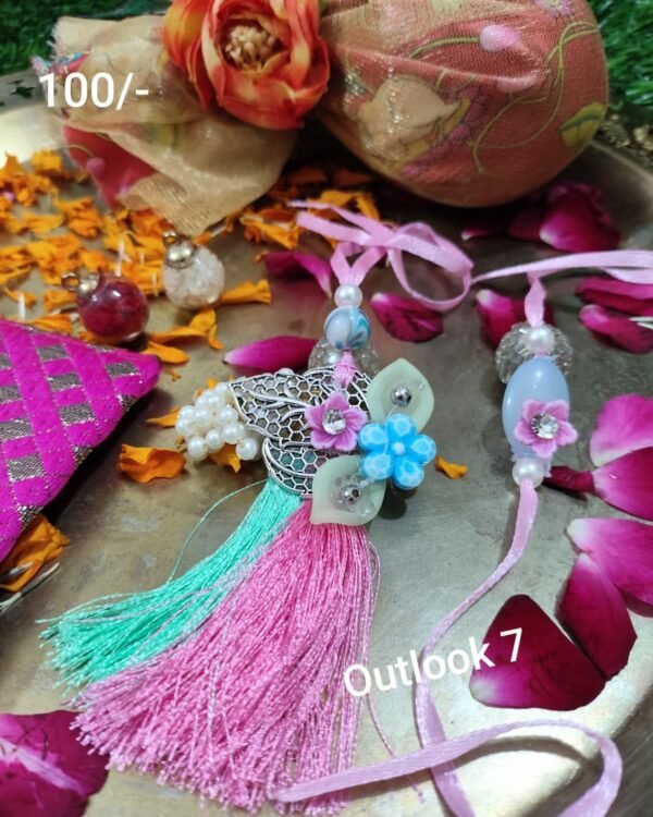Pink Thread Rakhi