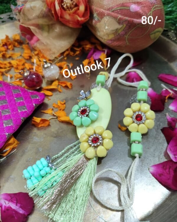 Yellow Flower Rakhi
