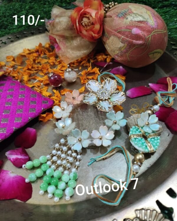 Colourfull Flower Rakhi