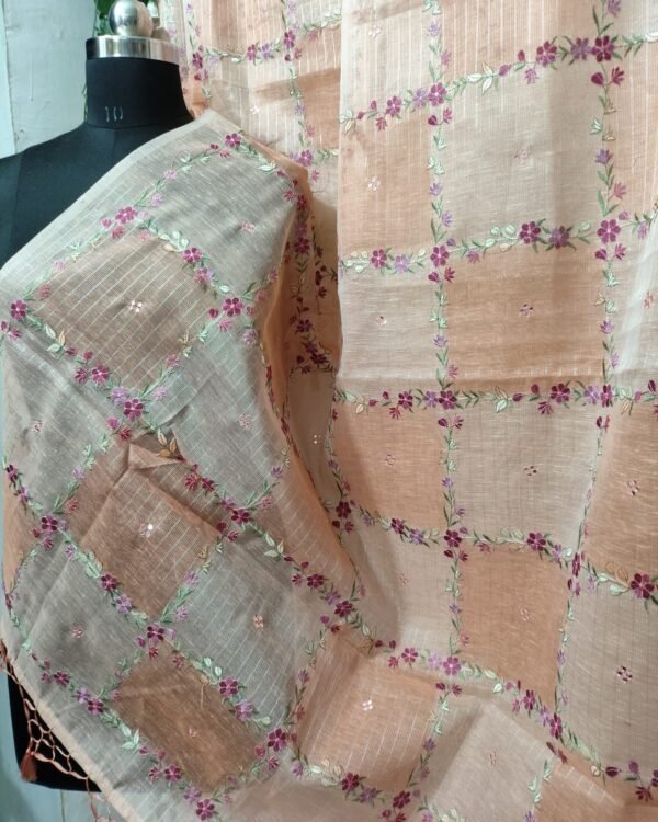 Jute Tissue Saree