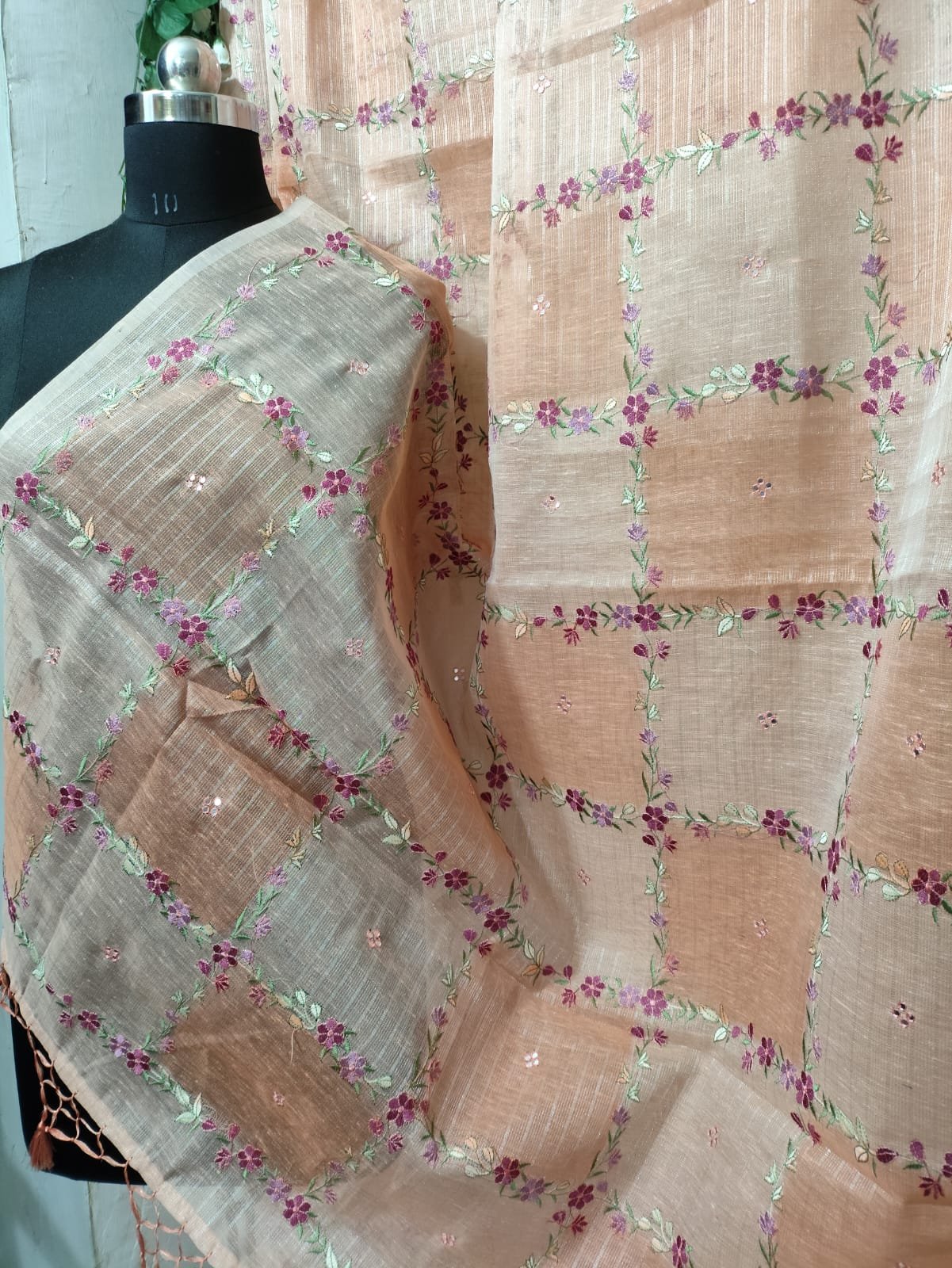 Jute Tissue Saree