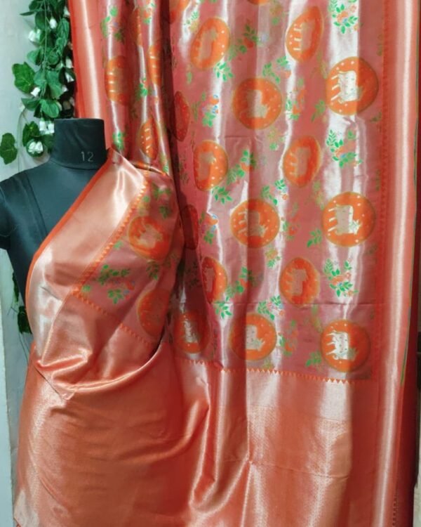 Pichwai Tissue Saree