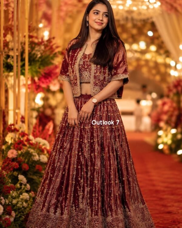 Upcycle Mom Lehenga